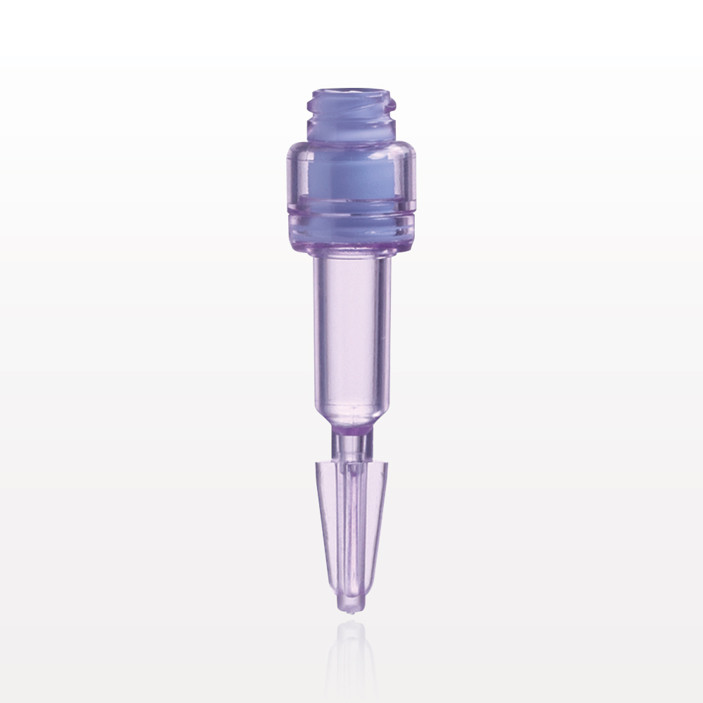 Needleless Injection Site, Swabbable with Break Off Tip;