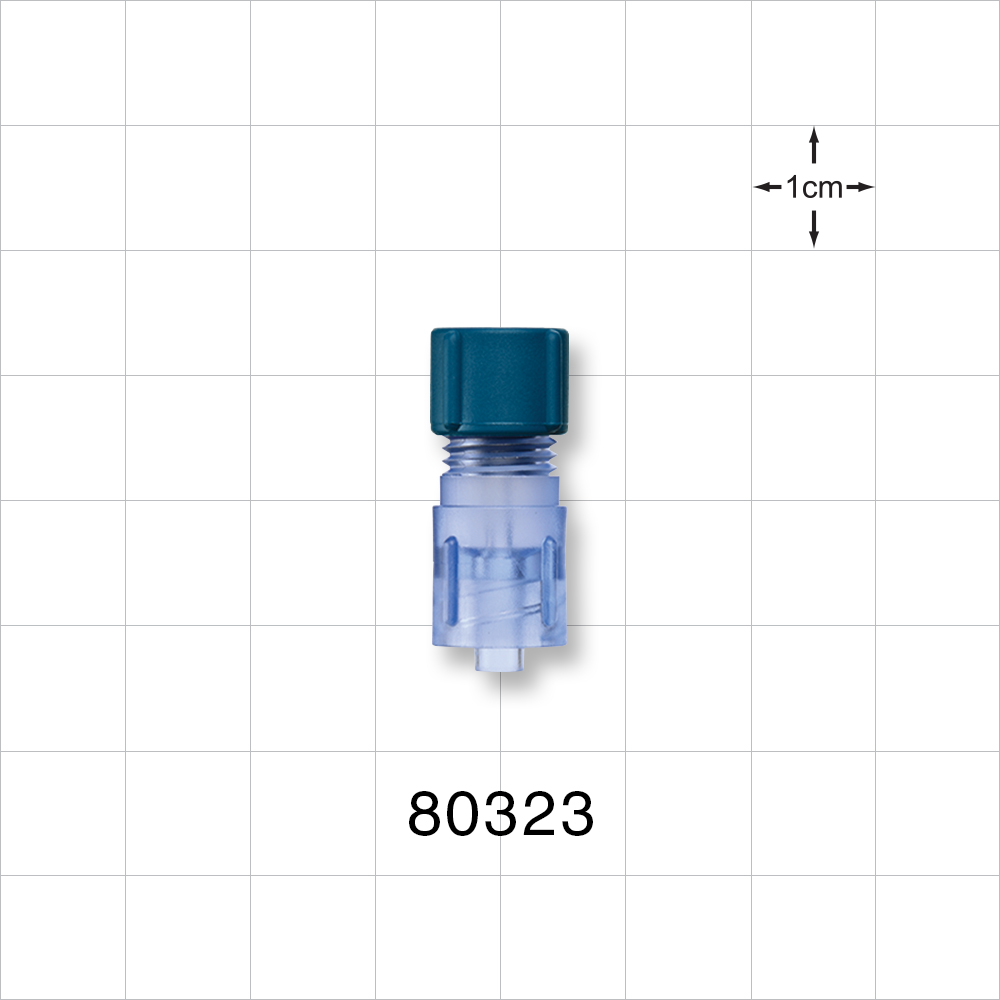 Tuohy Borst Adapter, Male Luer Lock