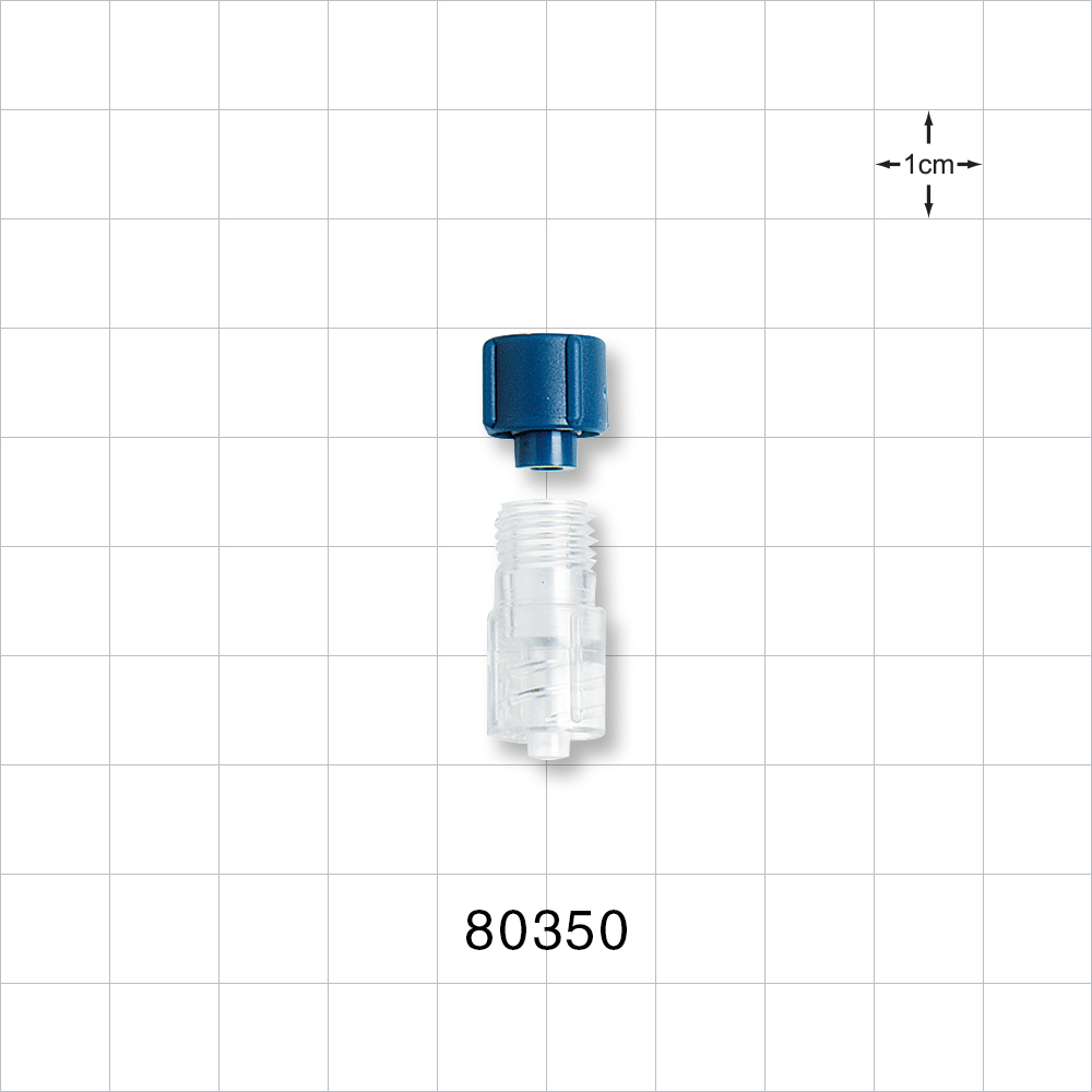 Tuohy Borst Adapter, Male Luer Lock