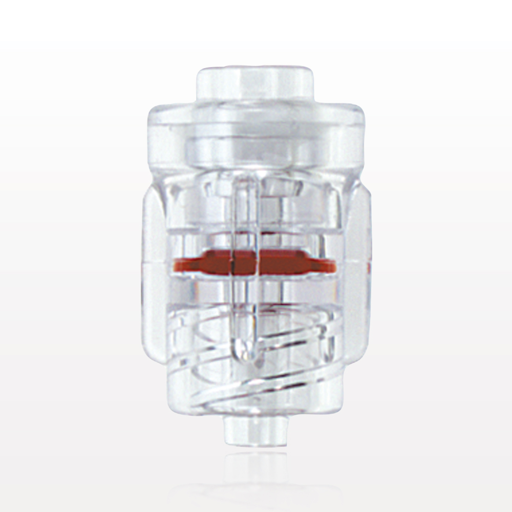 High Pressure Rotating Male Luer Lock, Tubing Port, Clear