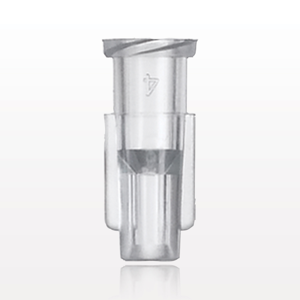 Female Luer Lock, Tubing Port, Clear