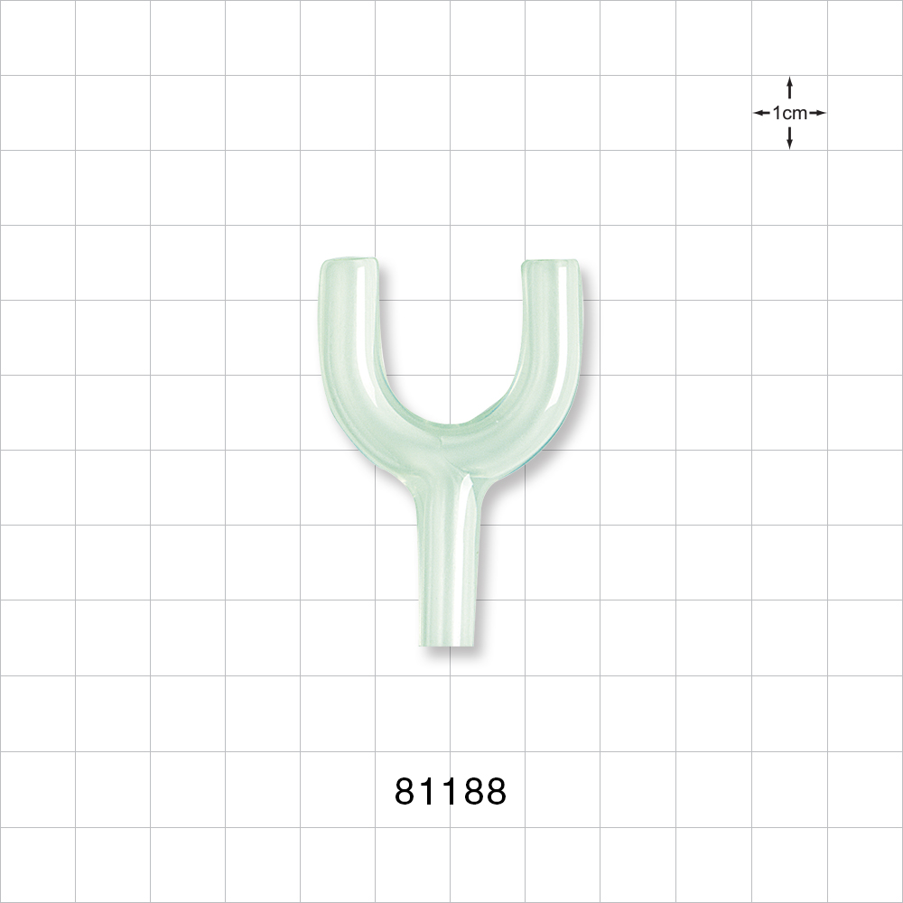 Y Connector, Parallel, Tubing Ports, Natural