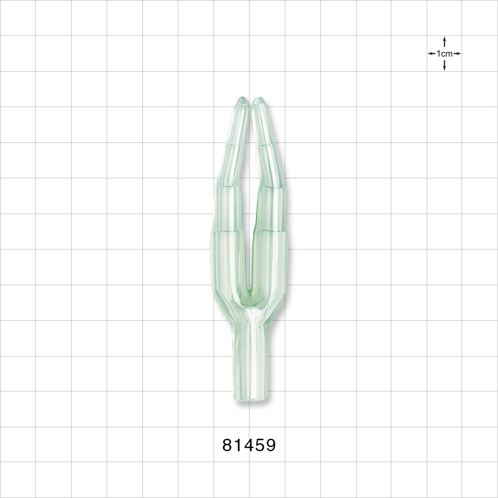 Y Connector, Parallel, Reducer, Tubing Ports Natural