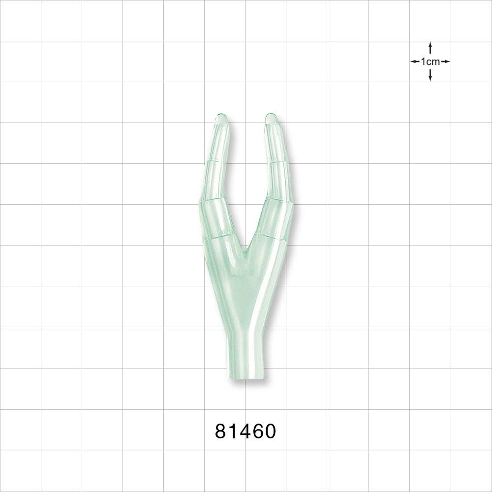 Y Connector, Parallel, Reducer, Tubing Ports, Natural
