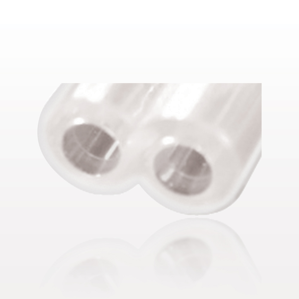 Y Connector, Parallel, Tubing Ports, Natural