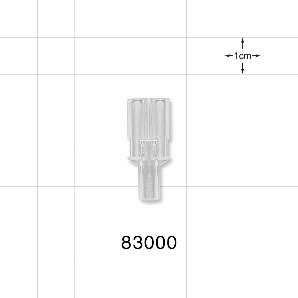Y Connector, Parallel, Tubing Ports, Natural