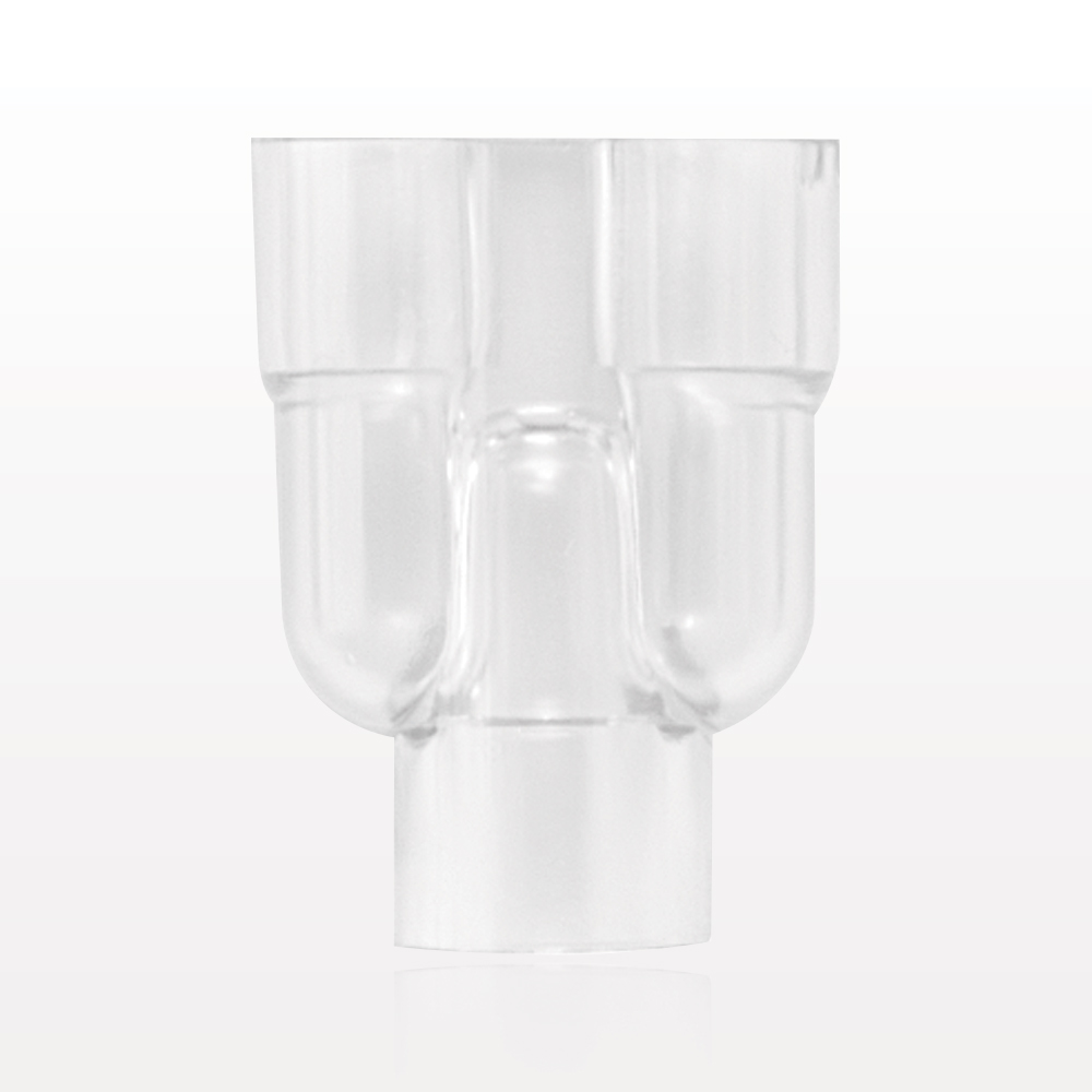 Y Connector, Parallel, Tubing Ports, Natural