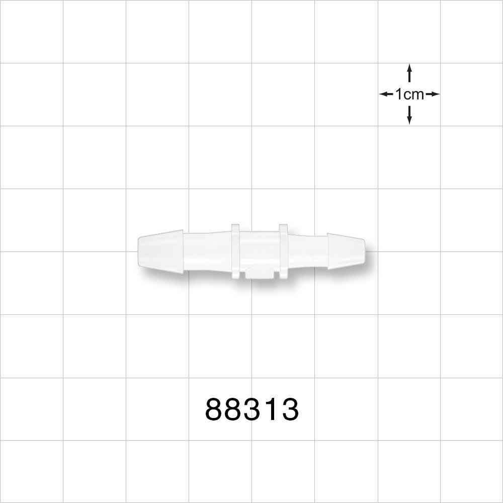 Straight Reducer Connector, Barbed, Natural