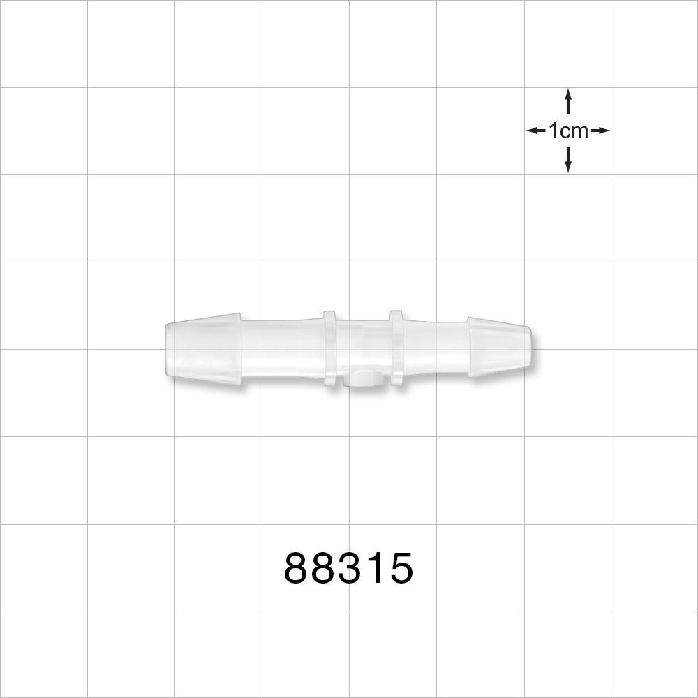 Straight Connector, Reducer, Barbed, Natural