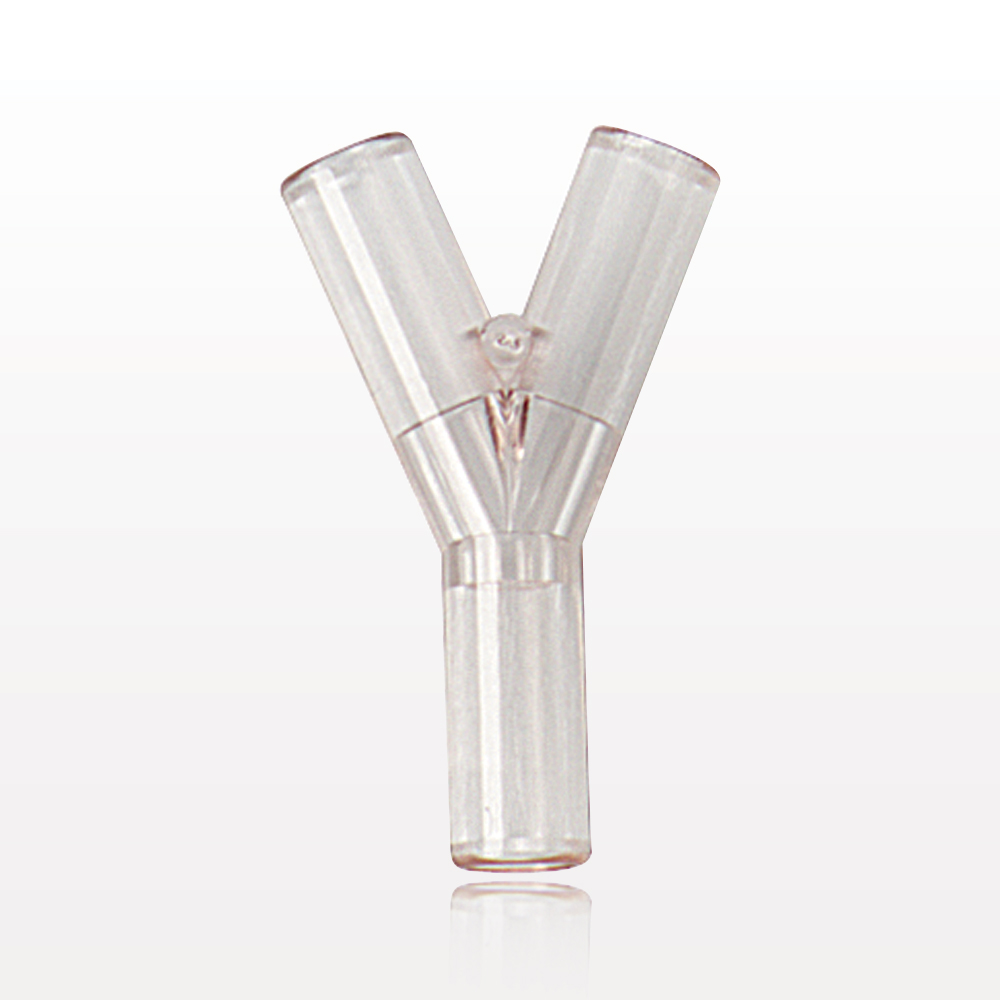 Y Connector, Tubing Ports, Natural