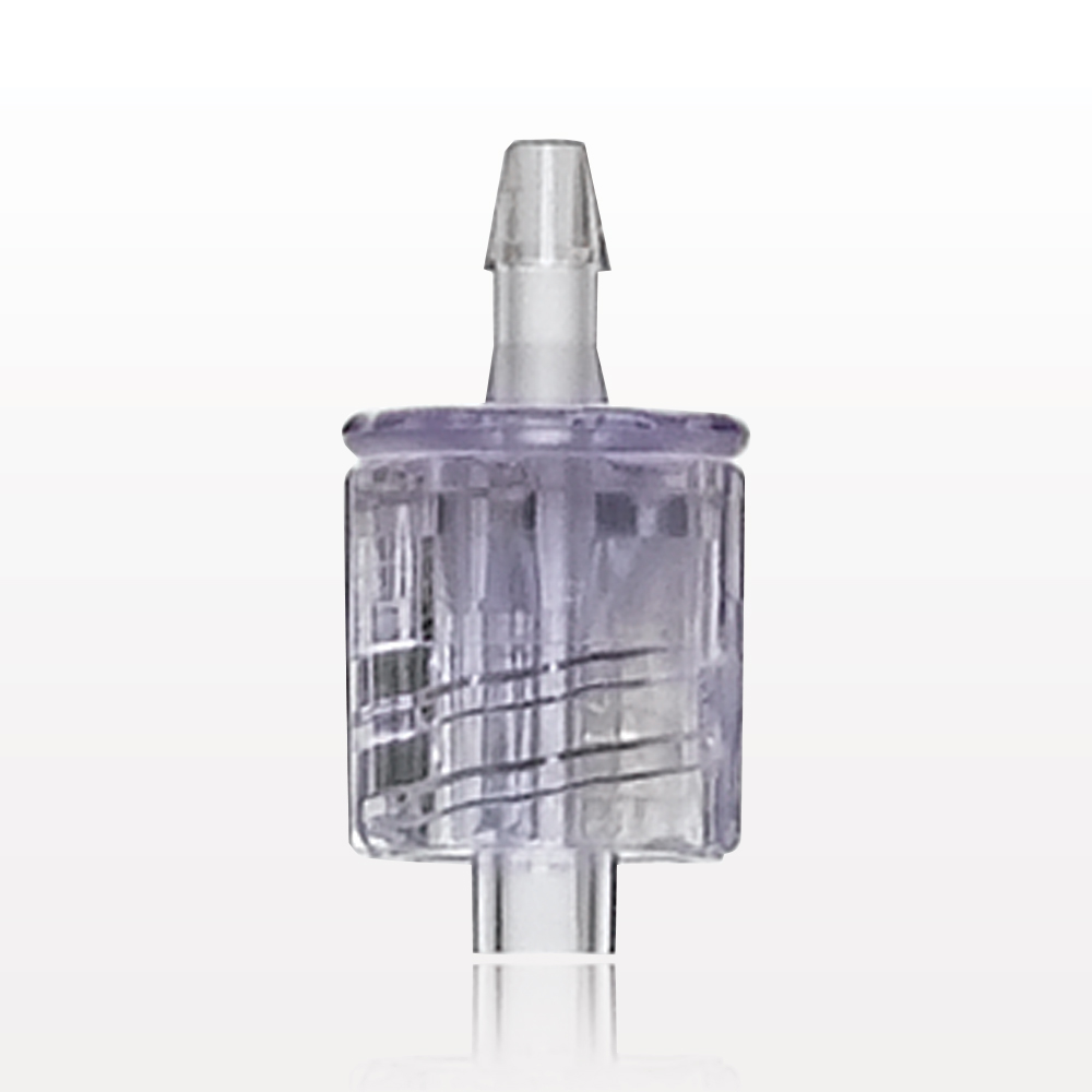 Male Luer w/Spin Lock, Barbed, Clear