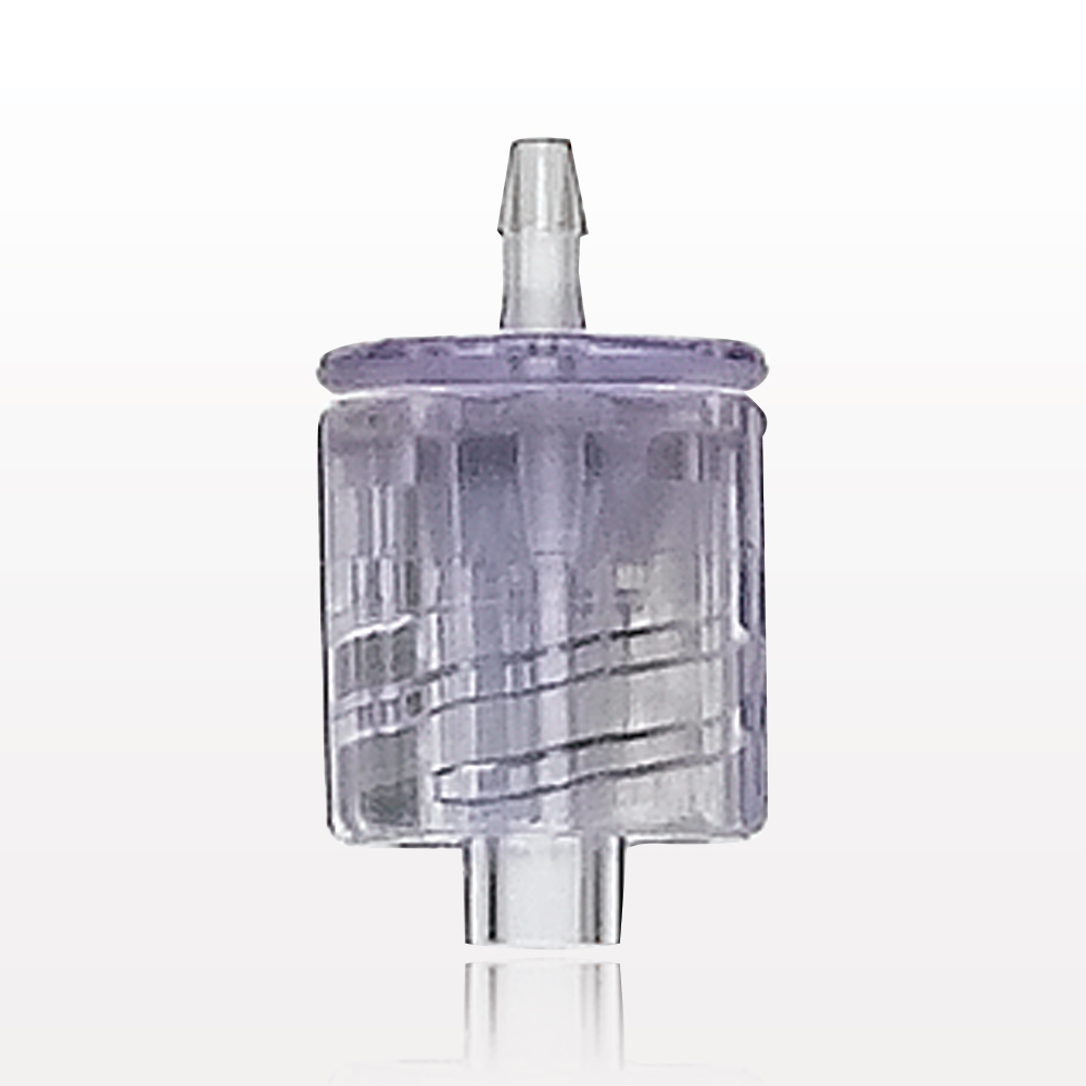 Male Luer w/Spin Lock, Barbed, Clear
