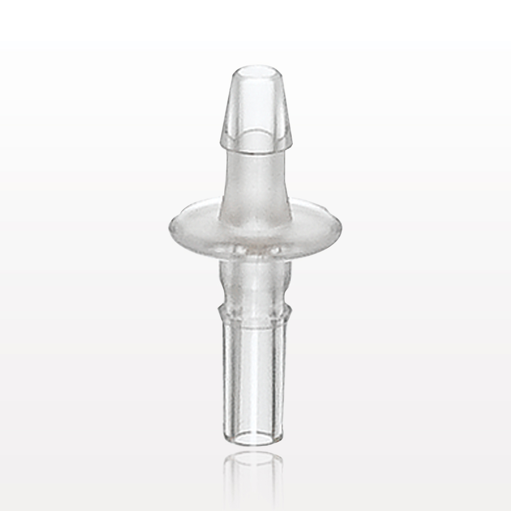 Male Luer Slip, Barbed, Clear