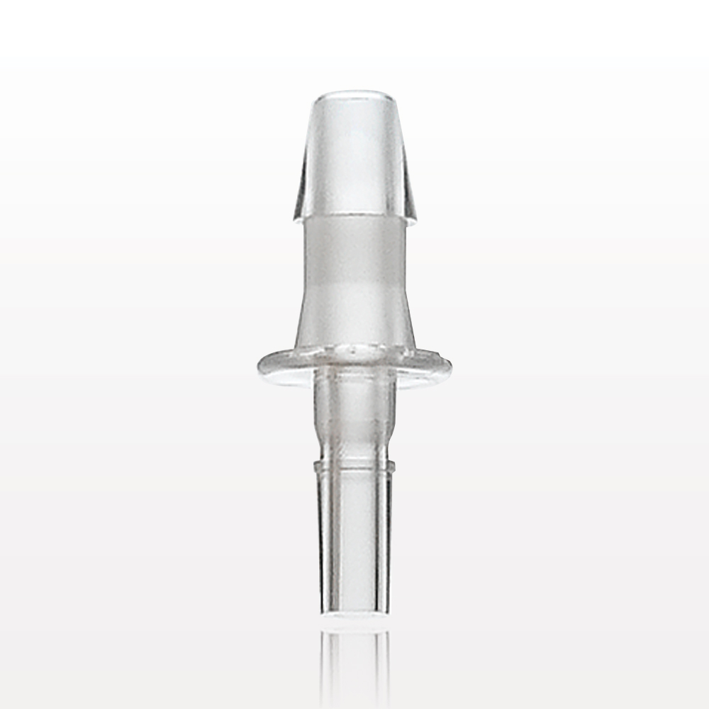 Male Luer Slip, Barbed, Clear