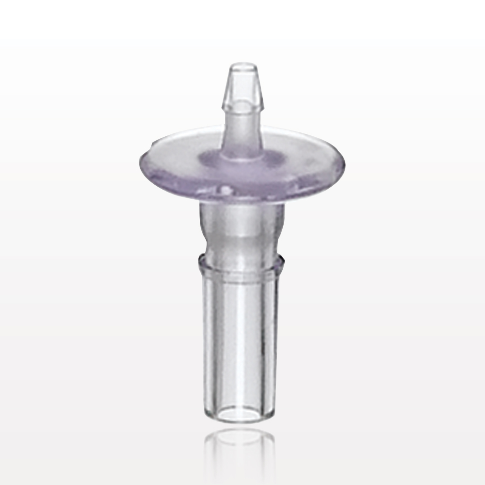 Male Luer Slip, Barbed, Clear