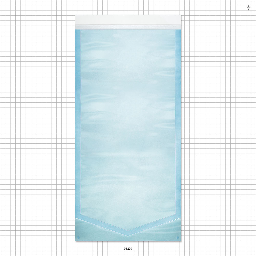 Sterilization Pouch, Chevron Style, Self-Sealing