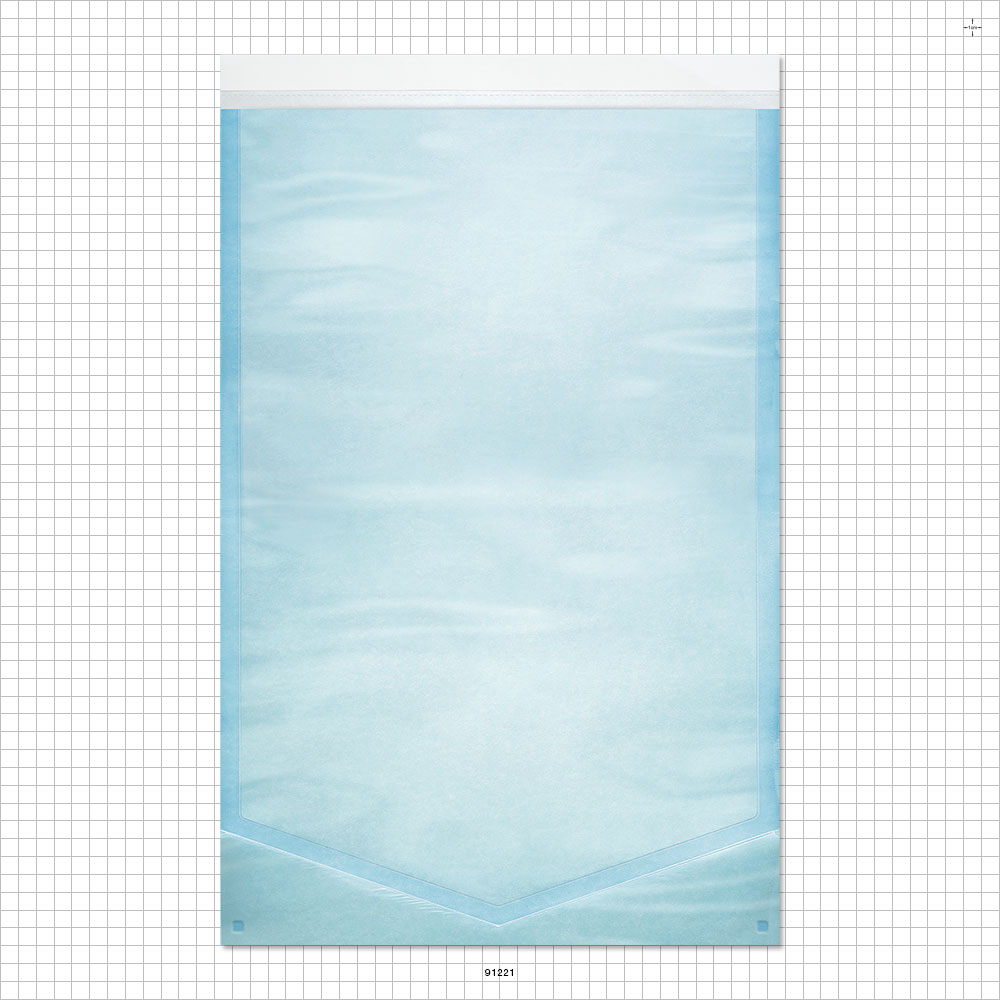 Sterilization Pouch, Chevron Style, Self-Sealing