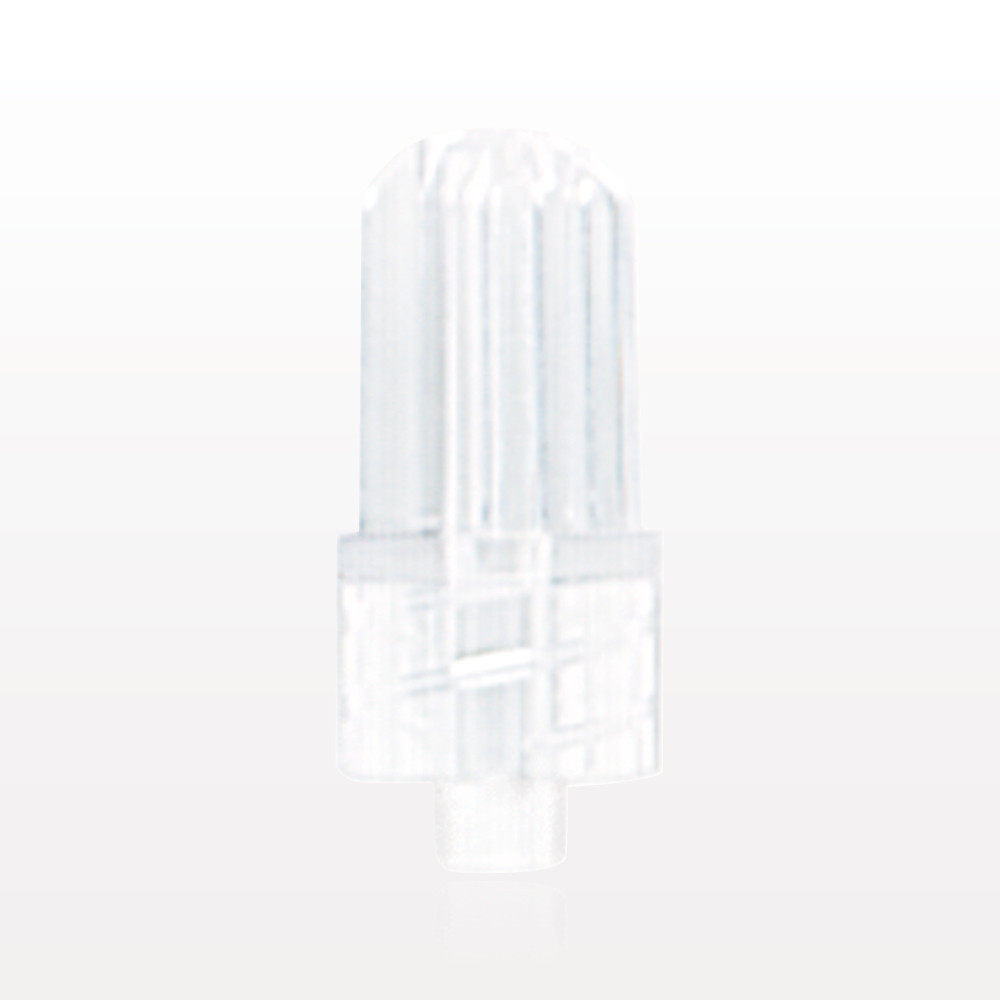 Male Luer Cap, Non-Vented, Clear