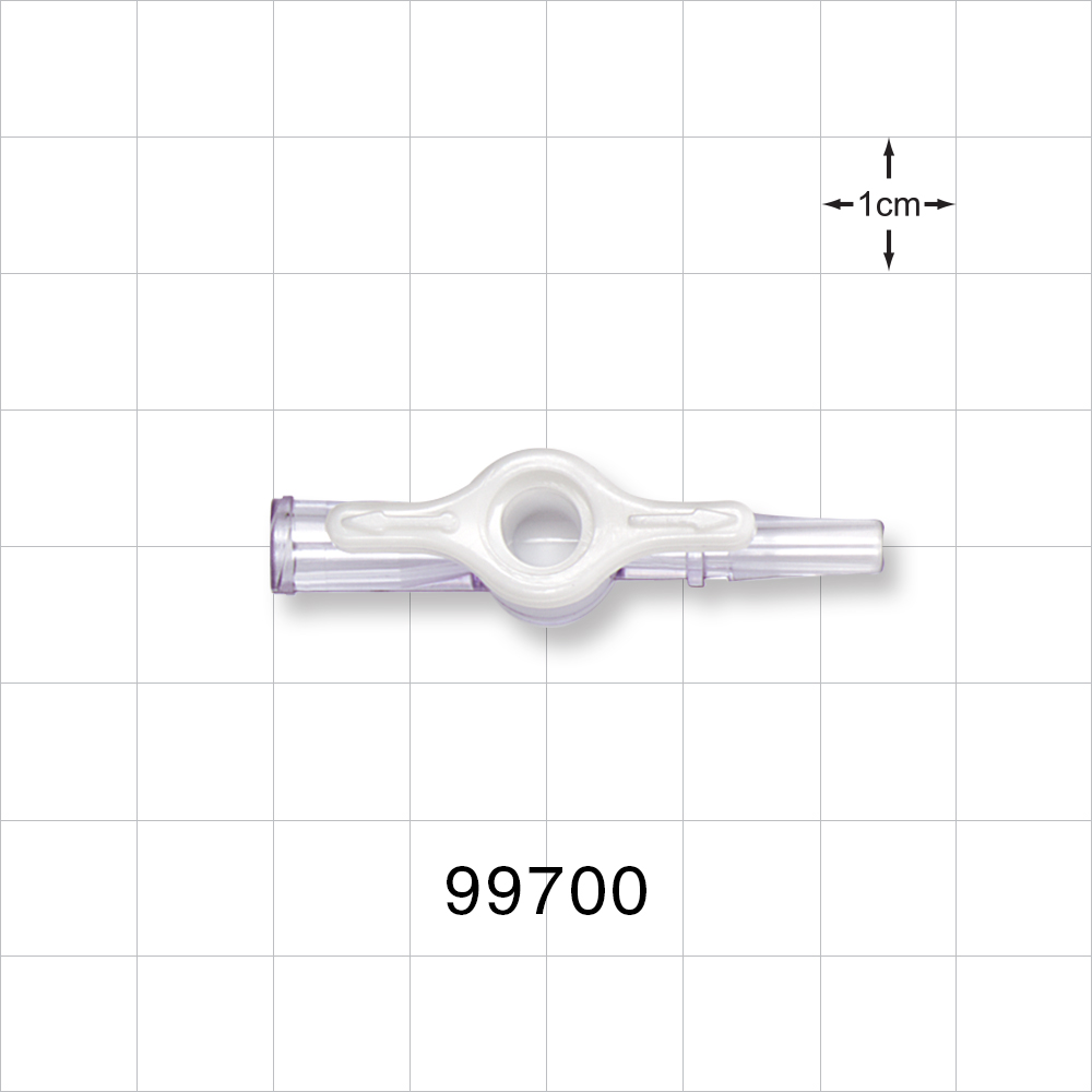 1-Way Stopcock, Female Luer Lock, Male Luer Slip