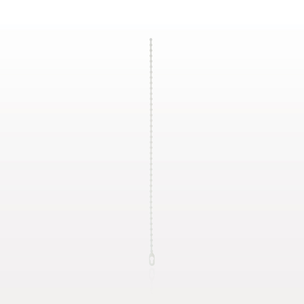 General Purpose Re-opening Beaded Tie, Natural