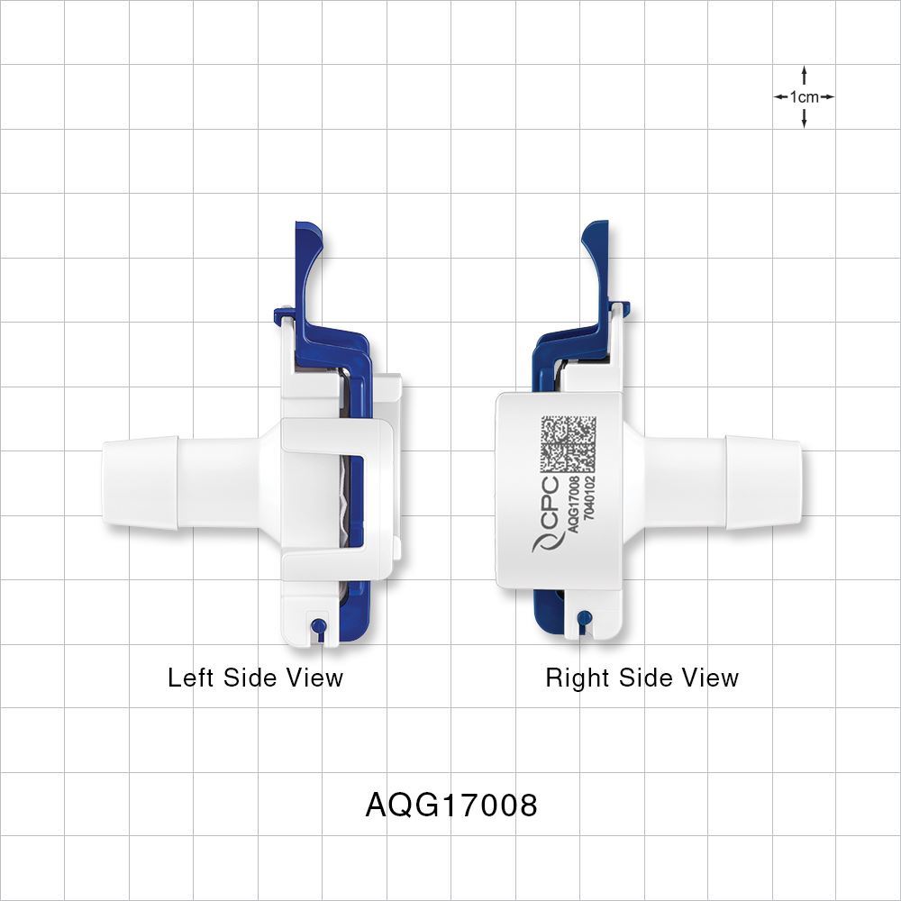AseptiQuik® G Connector, Genderless, Barbed