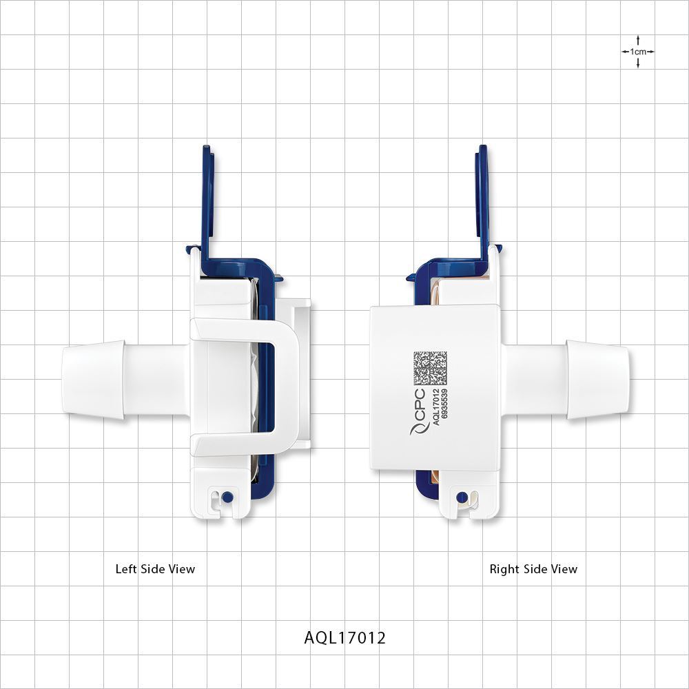 AseptiQuik® L Connector, Genderless, Barbed