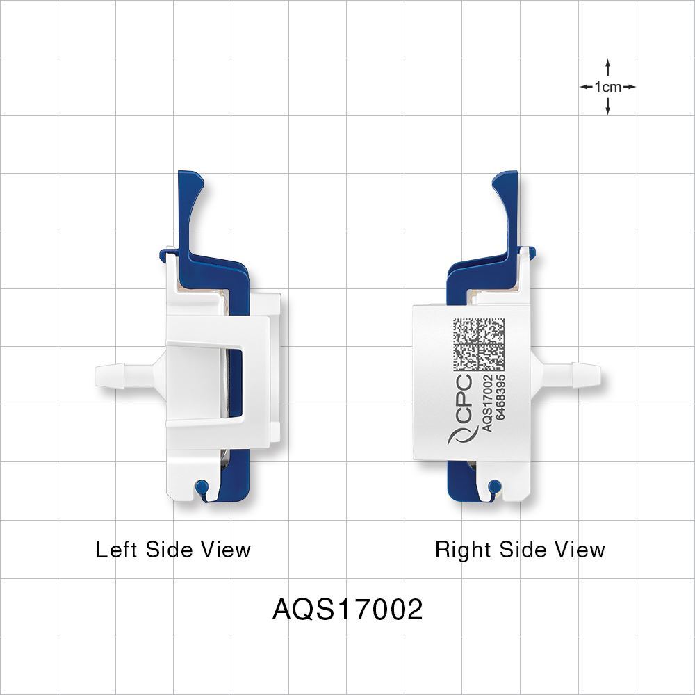 AseptiQuik® S Connector, Genderless, Barbed