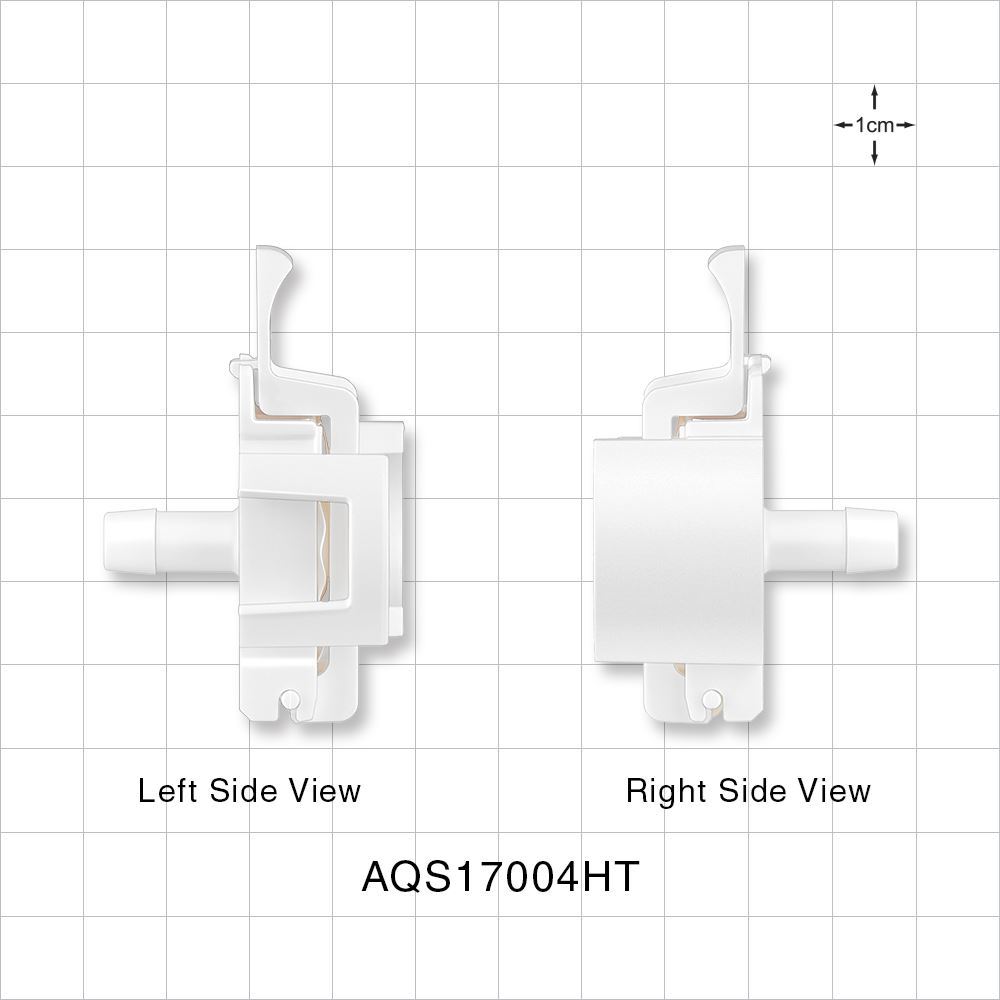 AseptiQuik® S Connector, Genderless, Barbed, High Temperature