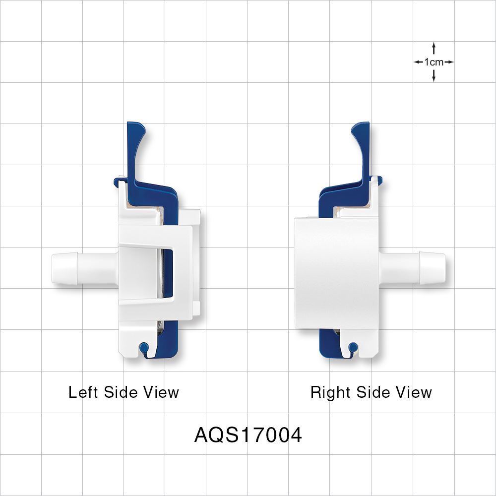 AseptiQuik® S Connector, Genderless, Barbed