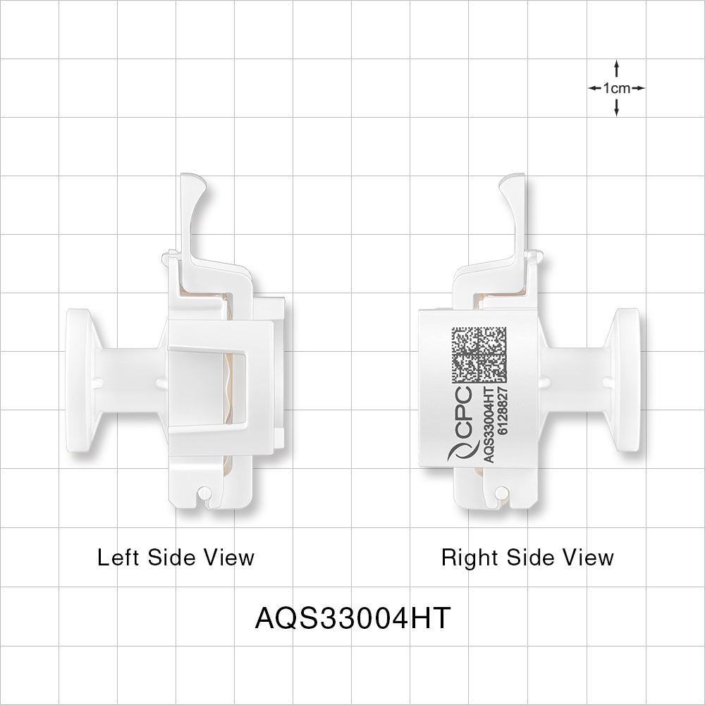 AseptiQuik® S Connector, Genderless, Sanitary Flange, High Temperature