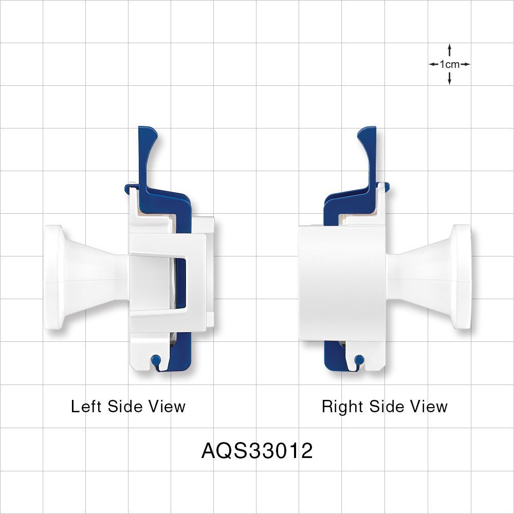 AseptiQuik® S Connector, Genderless, Sanitary Flange