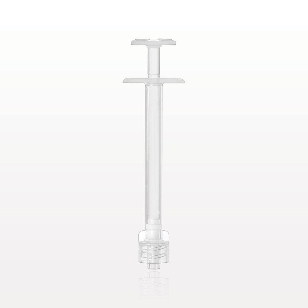 Syringe, Male Luer Lock, Zero Dead Space, Natural