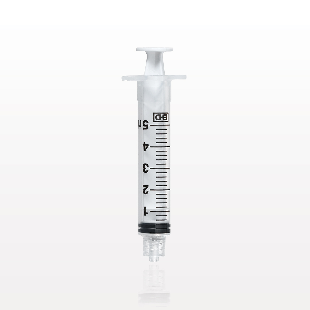 Syringe, Male Luer Lock, White