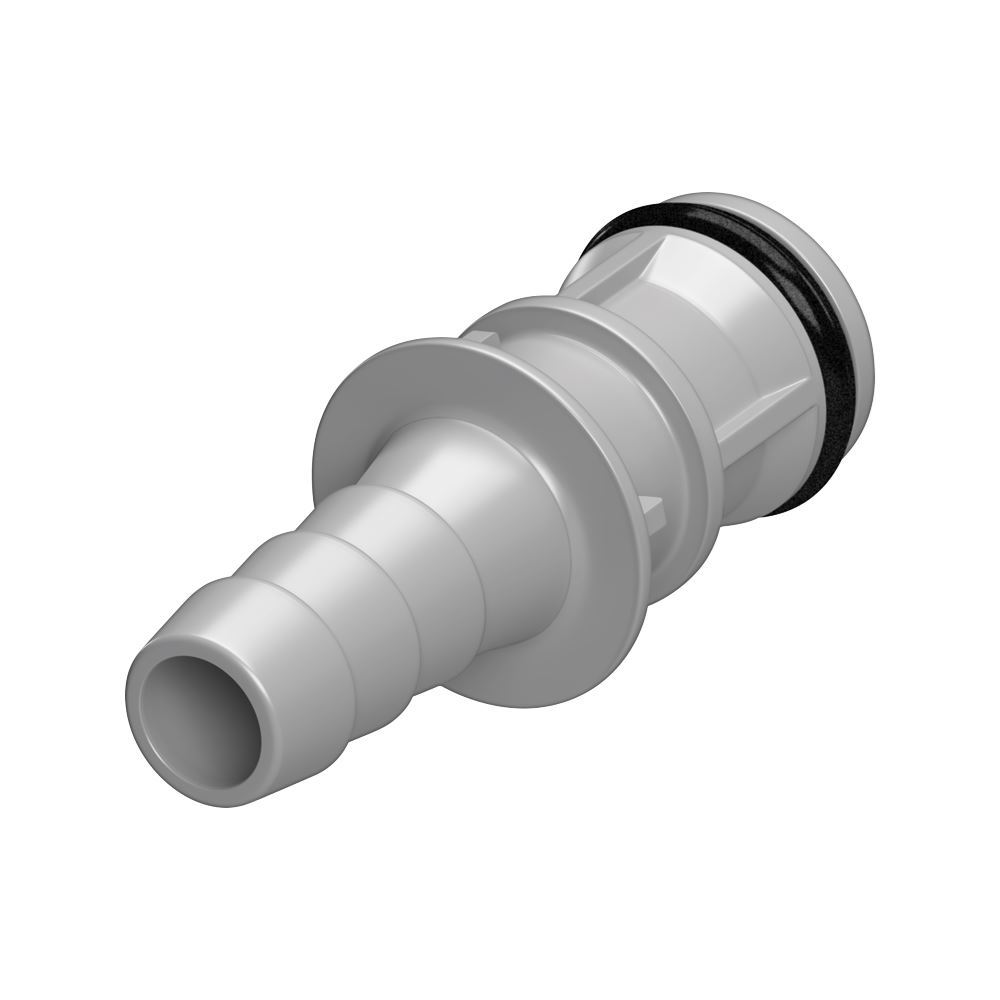 EFC12 Connector, Insert, Non-Valved, Barbed