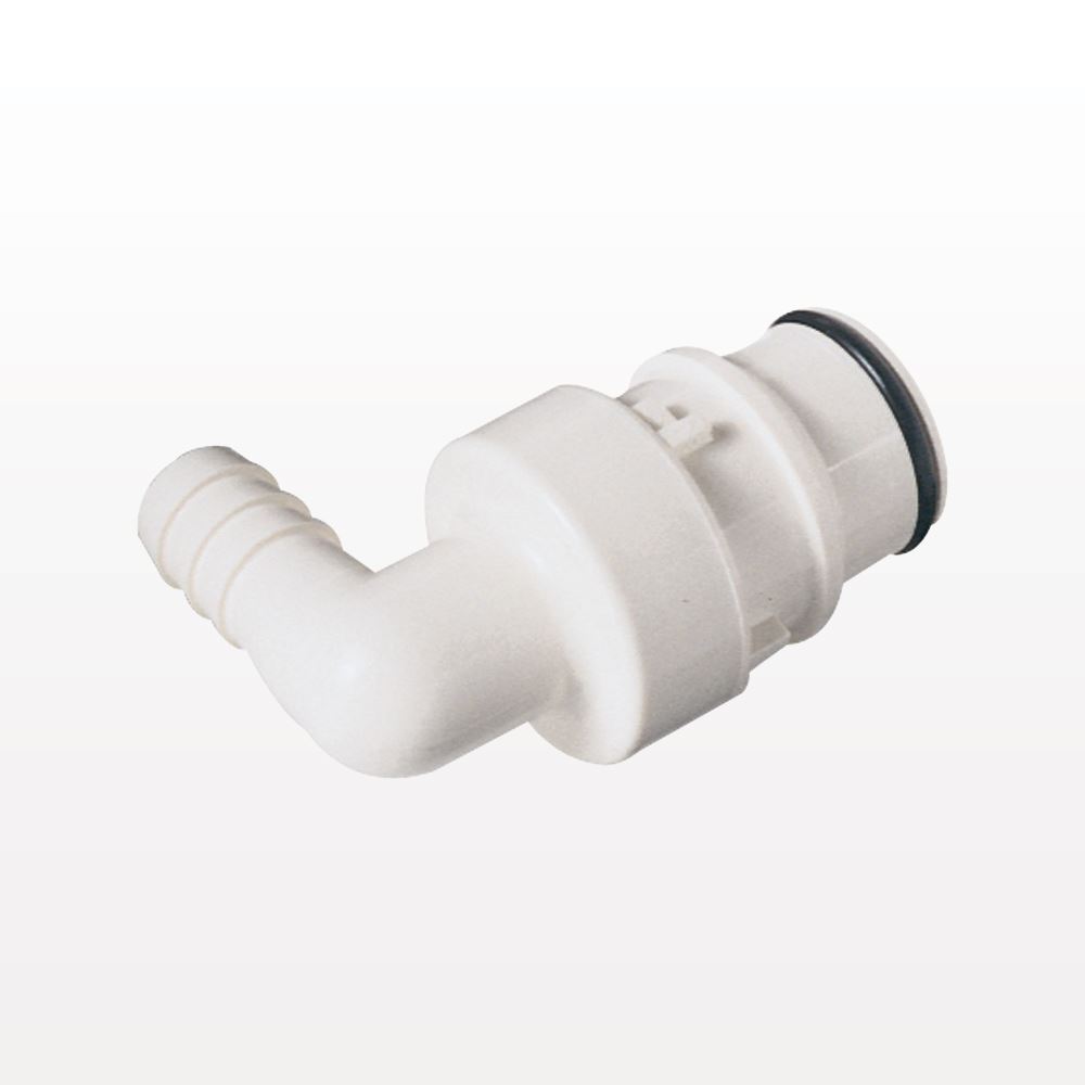 HFC35 Connector, Elbow Insert, Non-Valved, Barbed