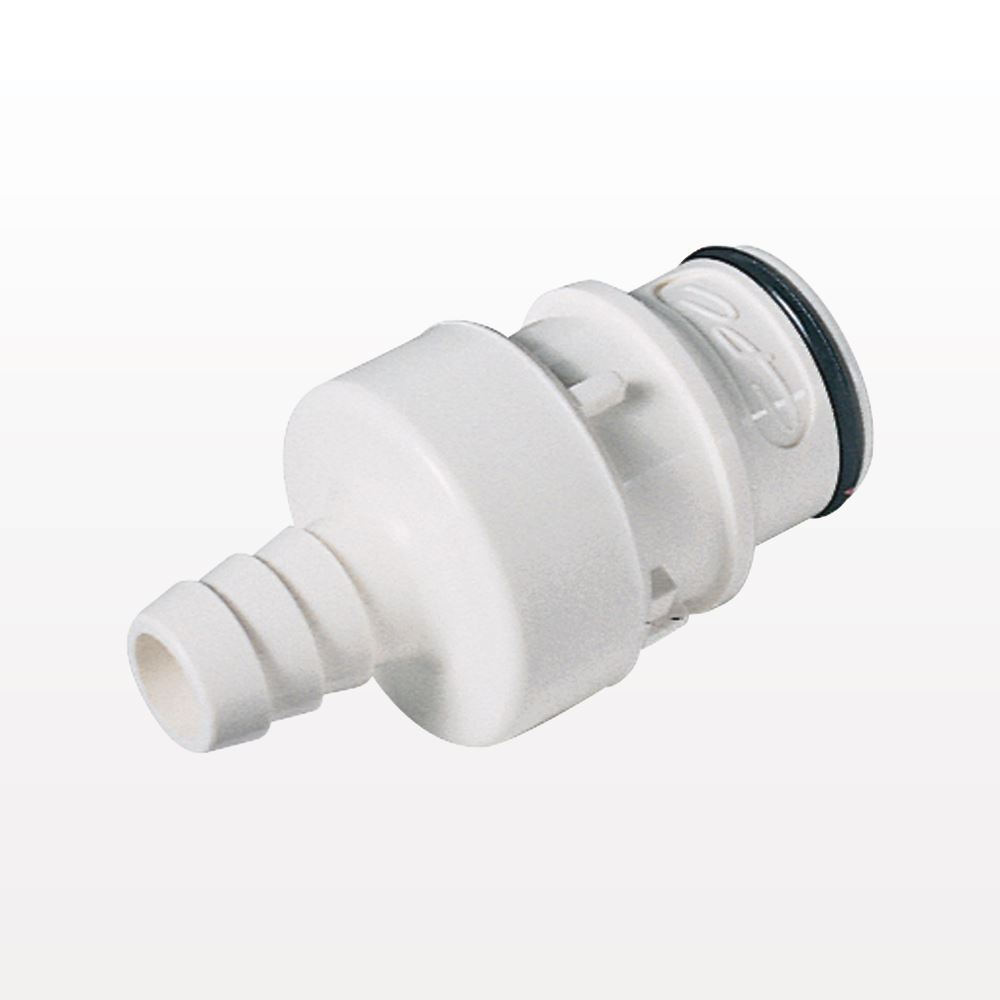 HFC35 Connector, Body, Valved, Barbed