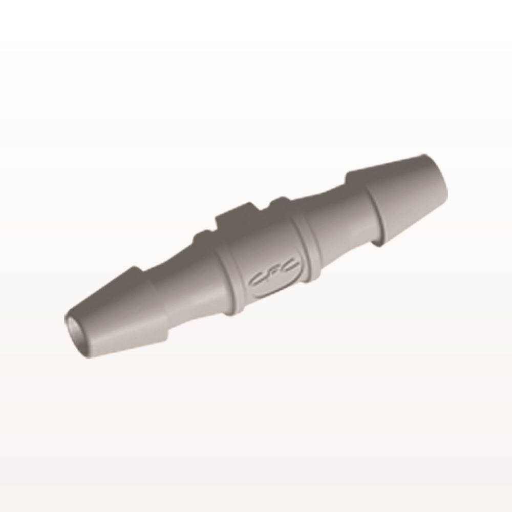 Straight Connector, Barbed, Natural, 100/Bag