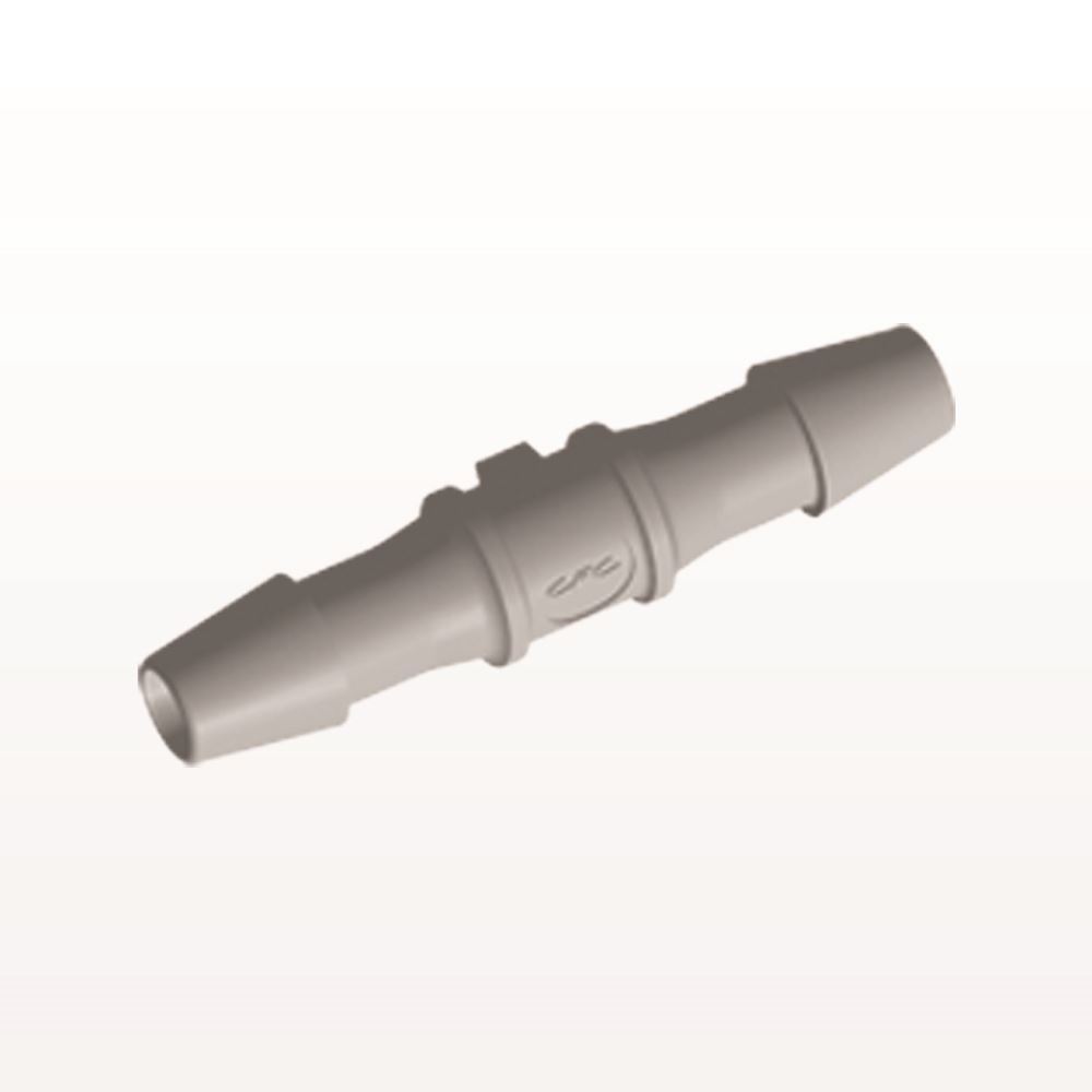 Straight Connector, Barbed, Natural, 100/Bag