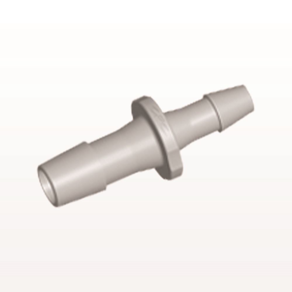 Straight Connector, Reducer, Barbed, Natural, 100/Bag