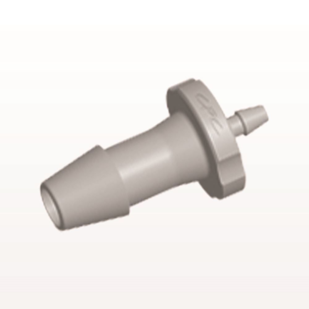 Straight Connector, Reducer, Barbed, Natural, 100/Bag