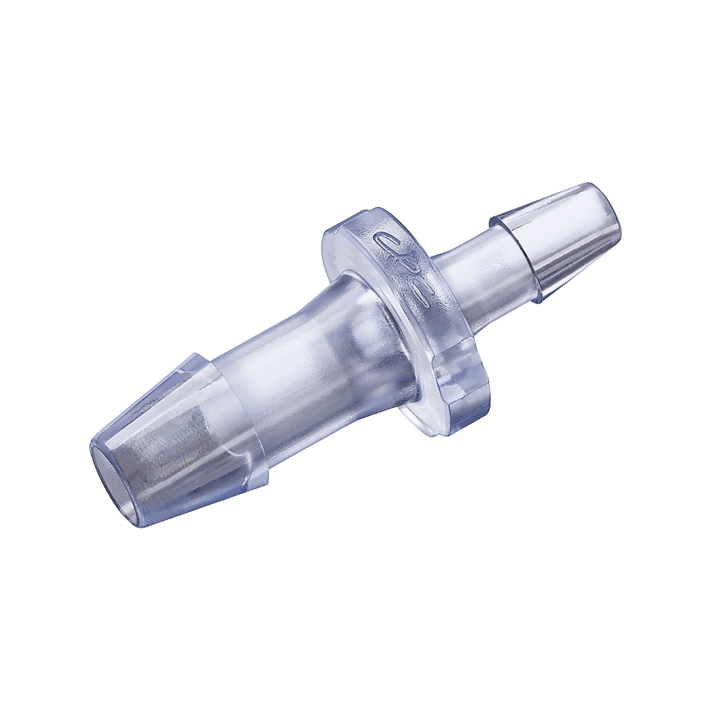 Straight Connector, Reducer, Barbed, Natural, 100/Bag