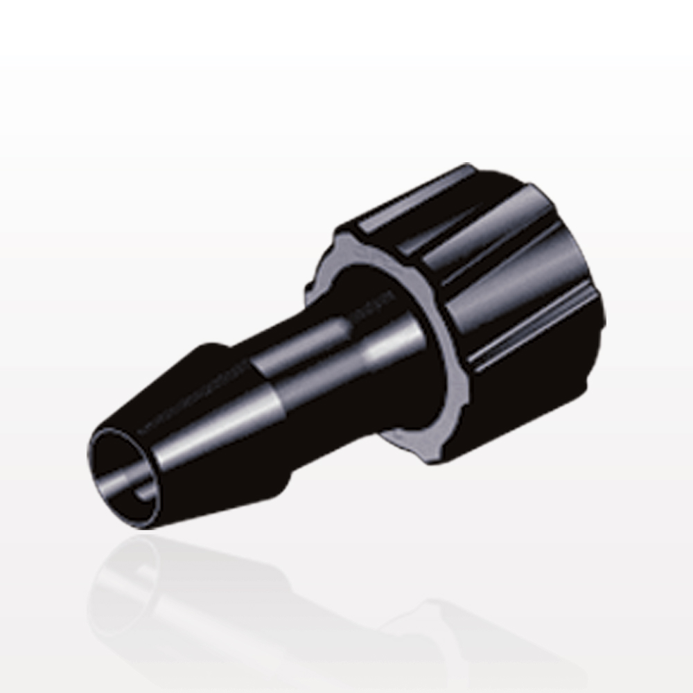 Male Luer Lock, Barbed, Natural, 100/Bag