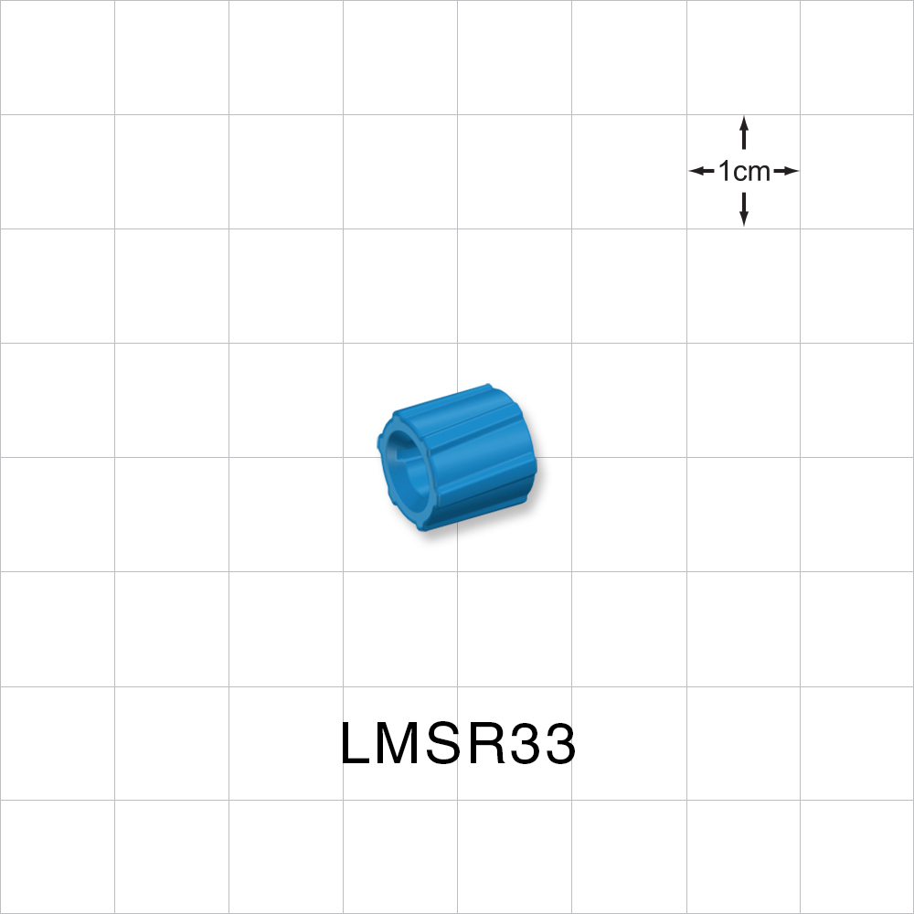 Spin Lock Ring, Blue, 100/Bag