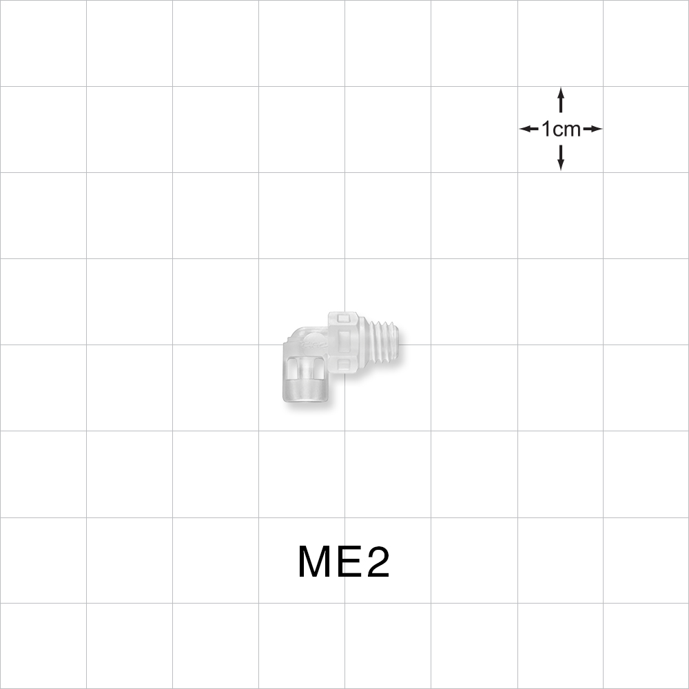 Threaded Elbow Connector, Barbed, Natural, 100/Bag