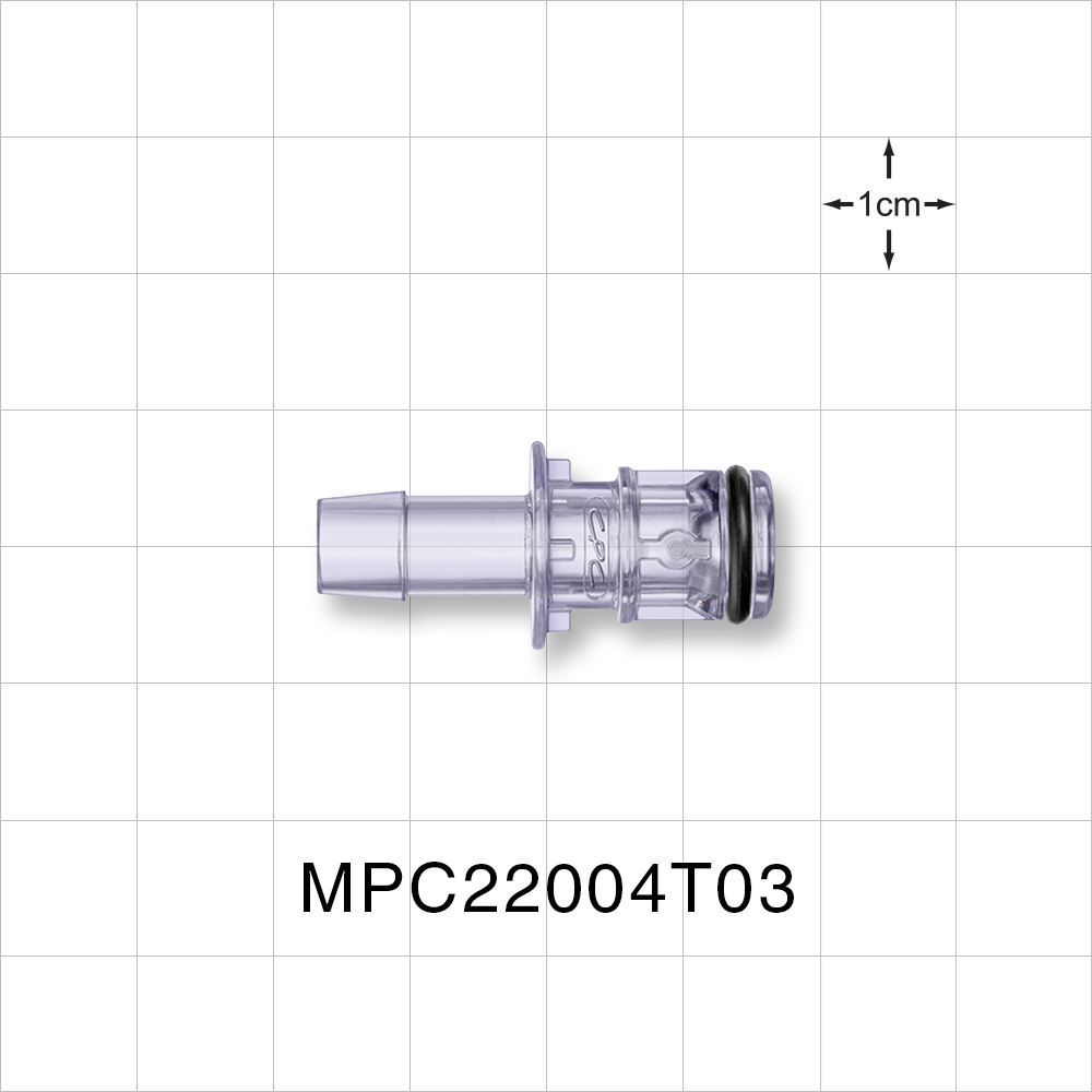 MPC™ Connector, Insert, Non-Valved, Barbed