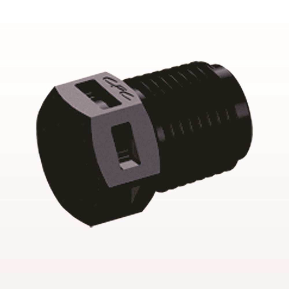 Threaded Plug, Natural, 100/Bag