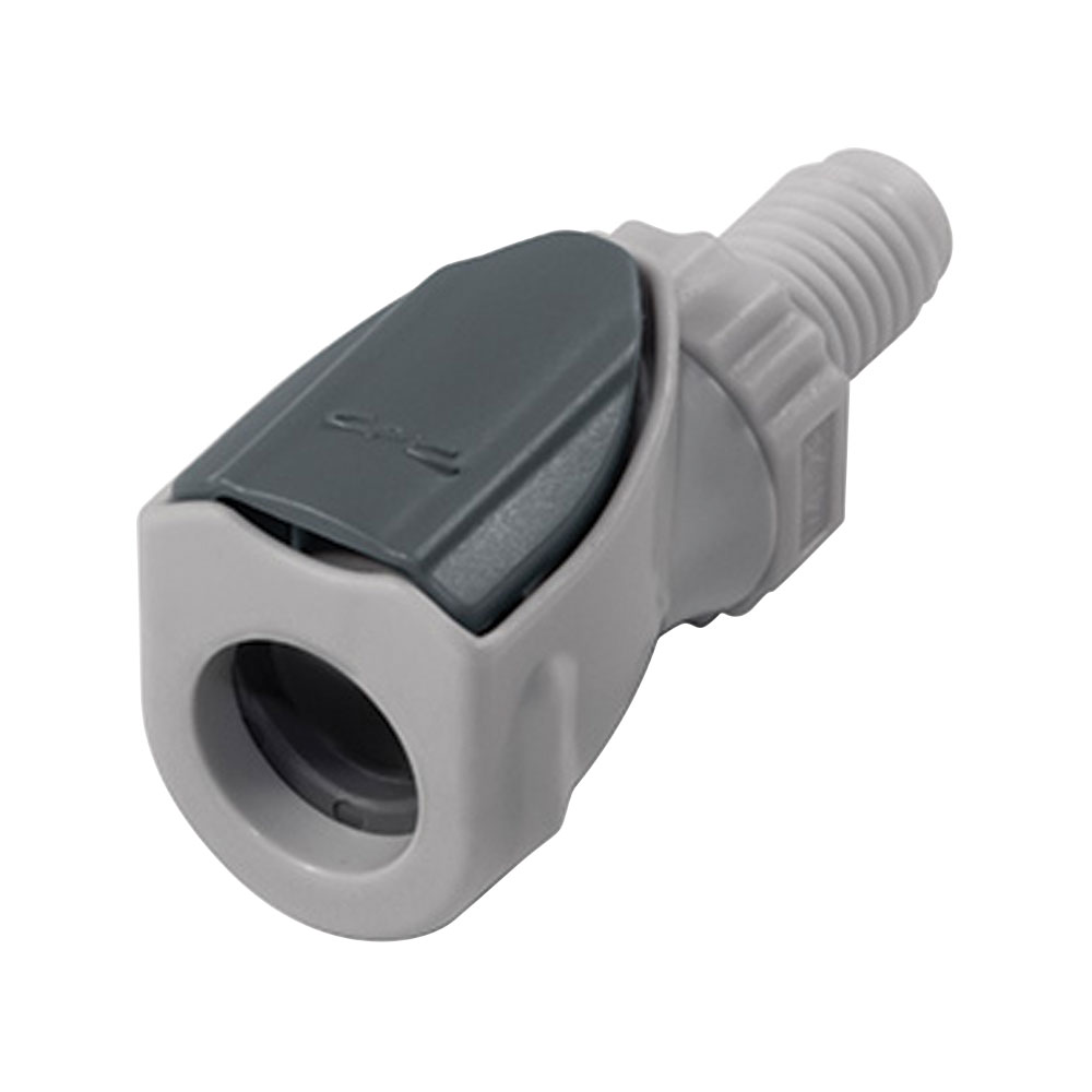 NS1 Connector, Body, Valved, Threaded