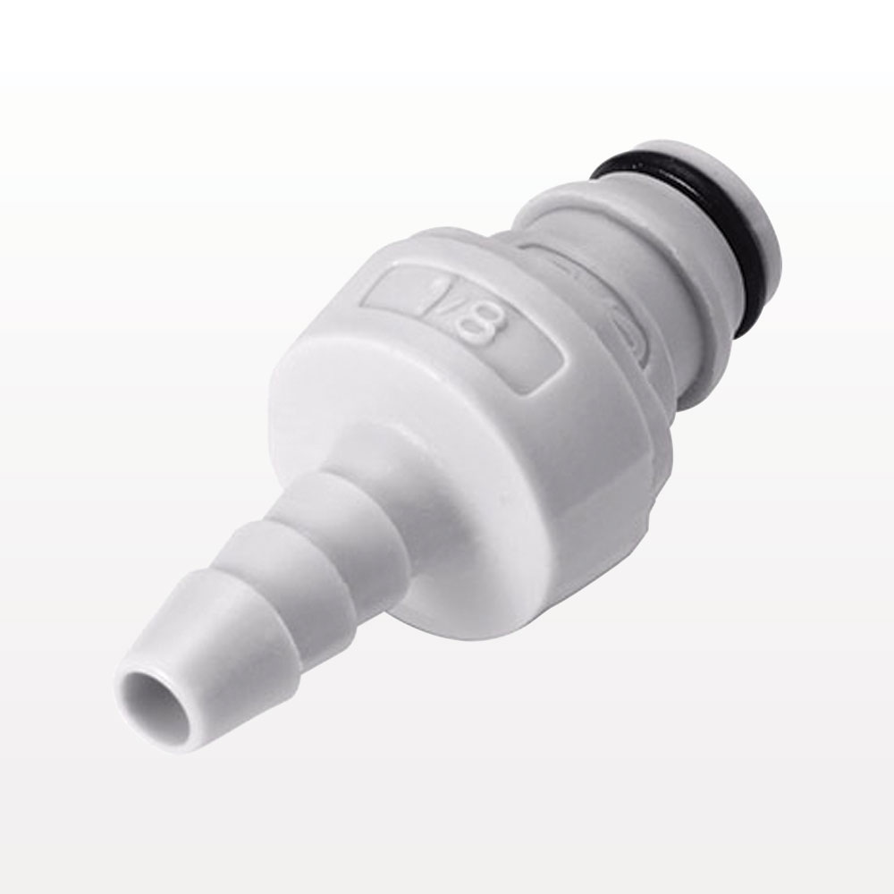 NS1 Connector, Insert, Valved, Barbed
