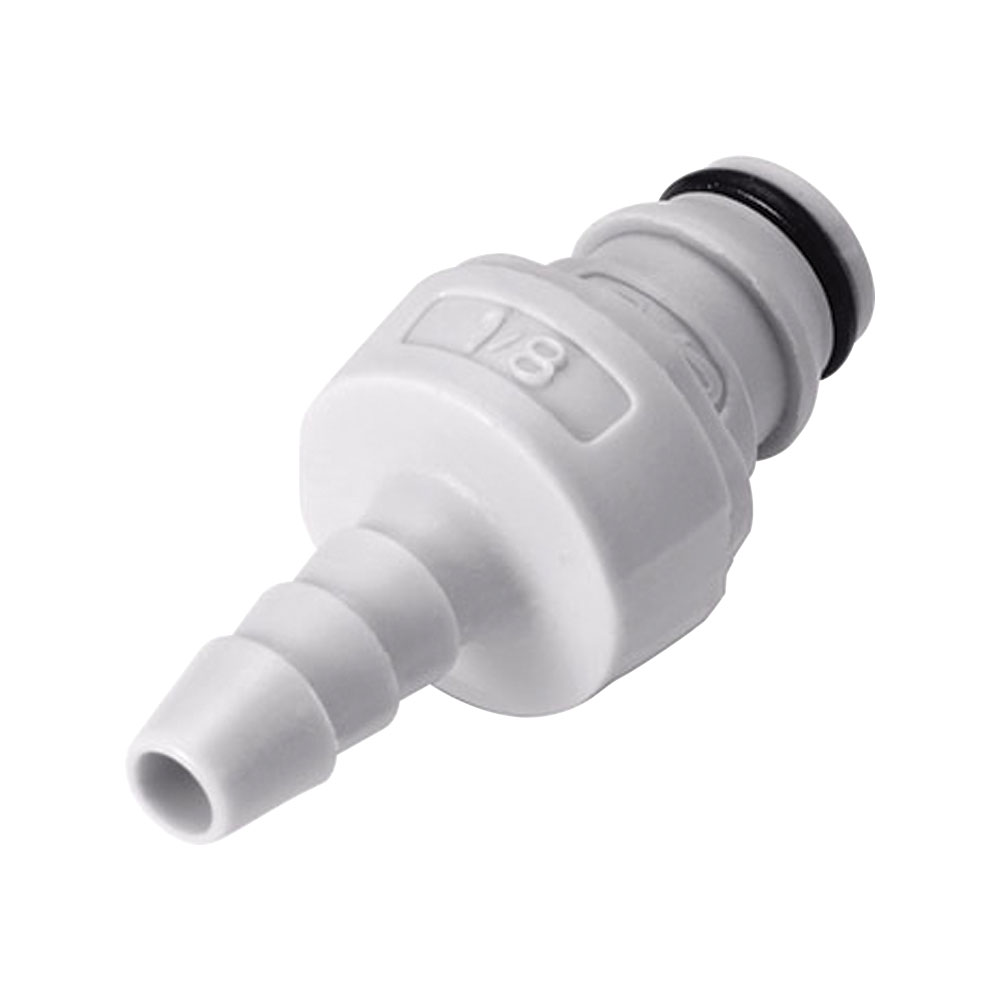 NS1 Connector, Insert, Valved, Barbed