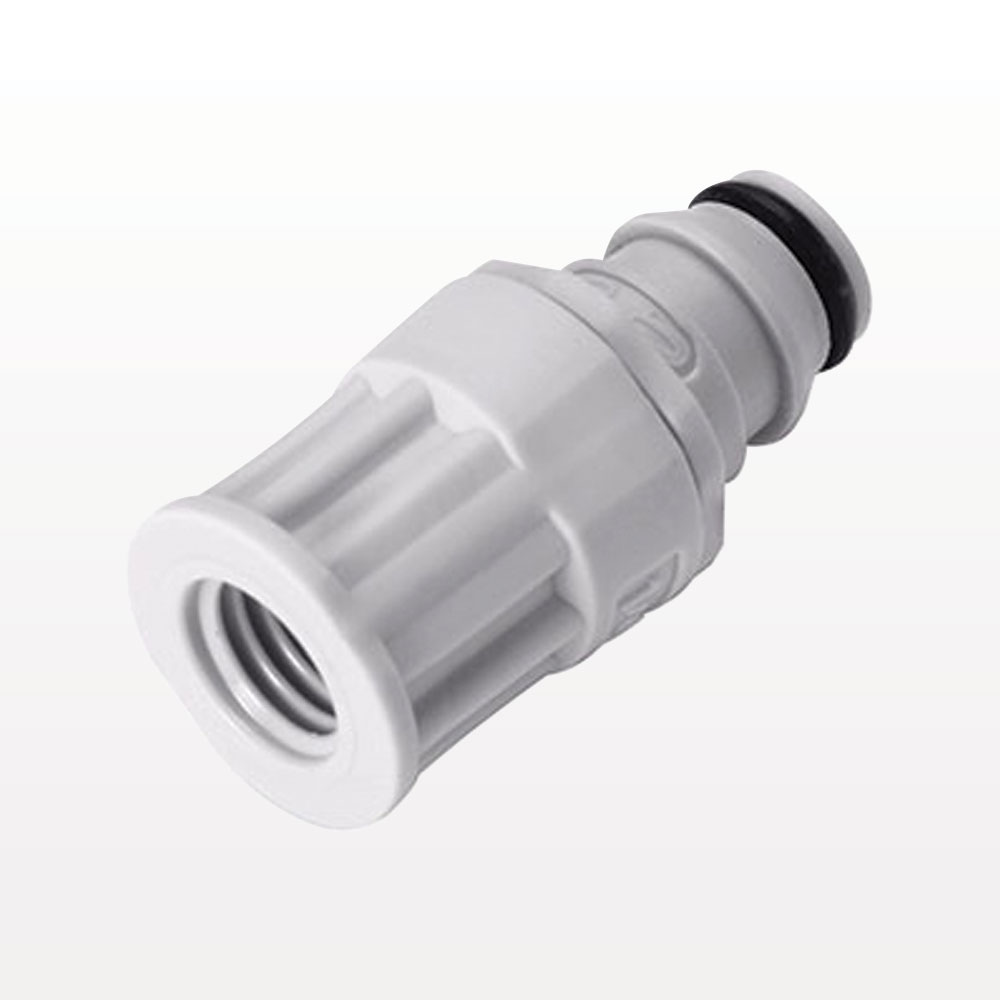 NS1 Connector, Insert, Valved, Threaded